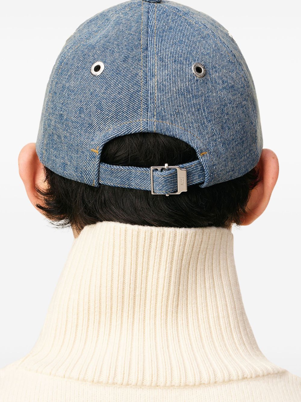Ami Paris Hats Clear Blue