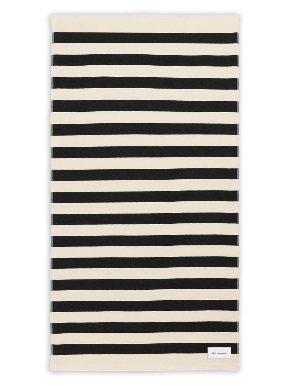 Ami Paris Striped beach towel