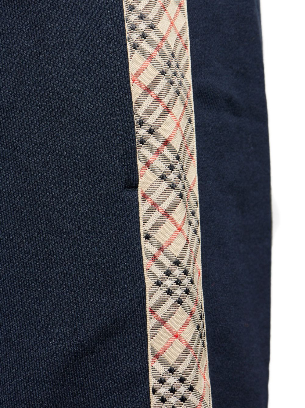 Burberry Equestrian Knight emrbroidery elasticated waistband Cotton sweatpants