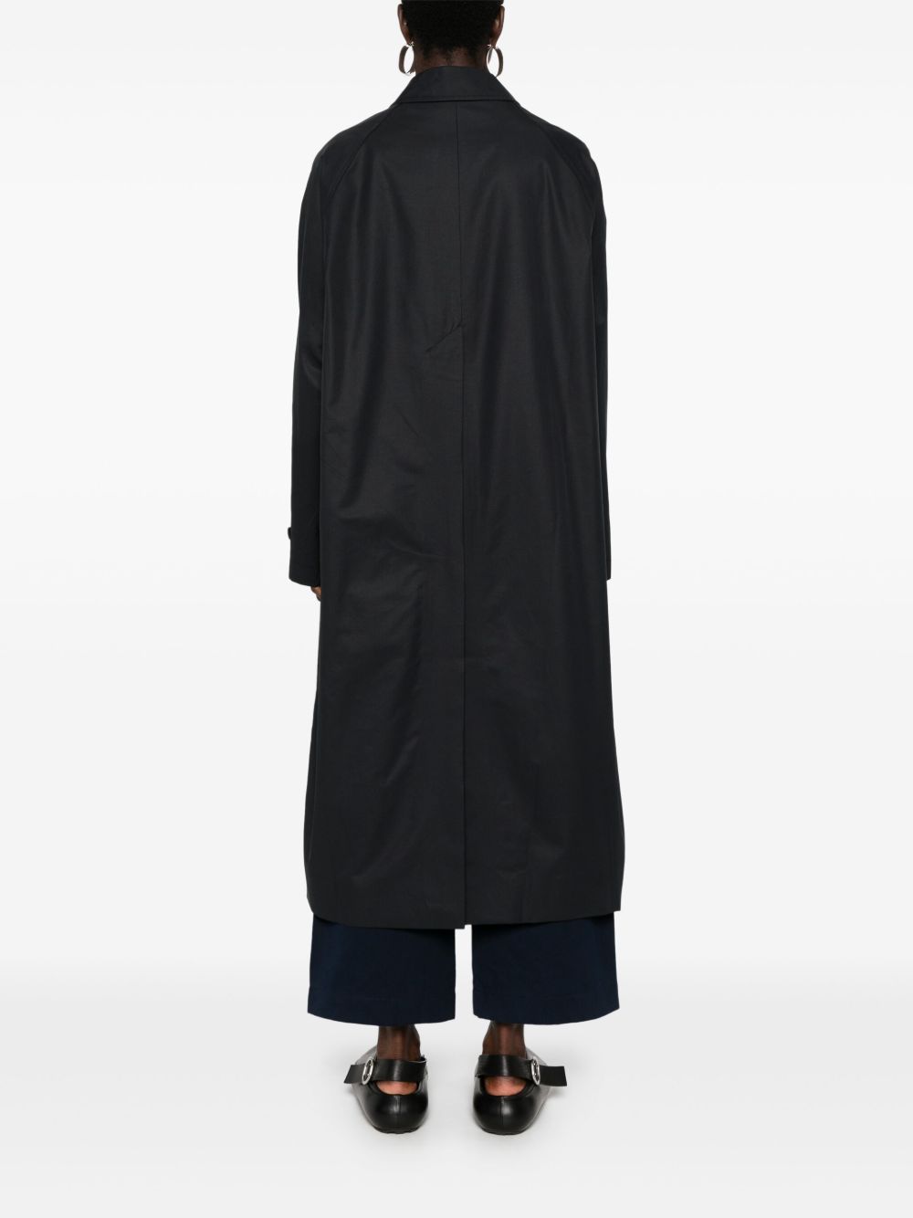 Studio Nicholson Pre Holin cotton blend coat