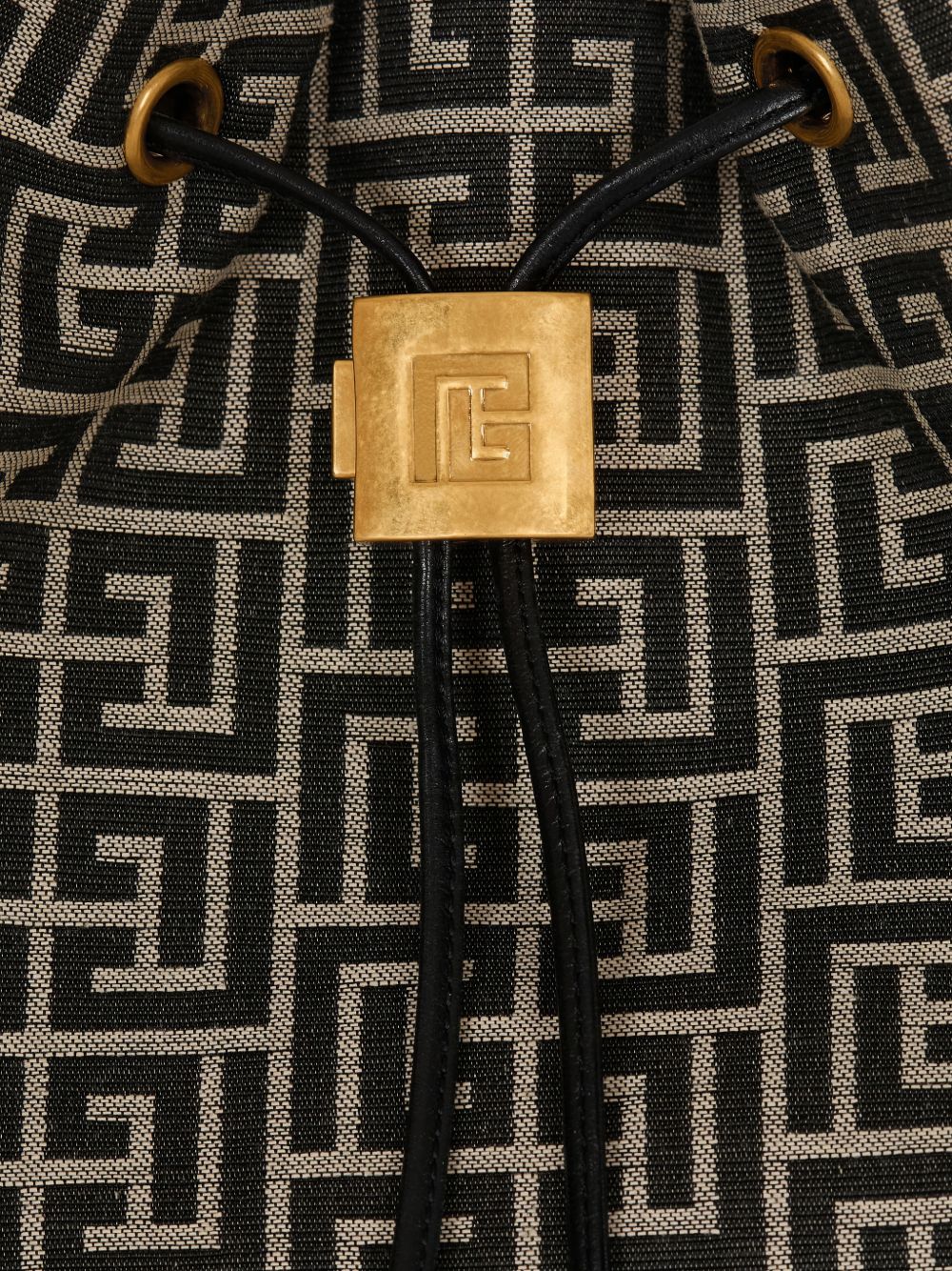 Balmain Pulse Monogram Jacquard Backpack