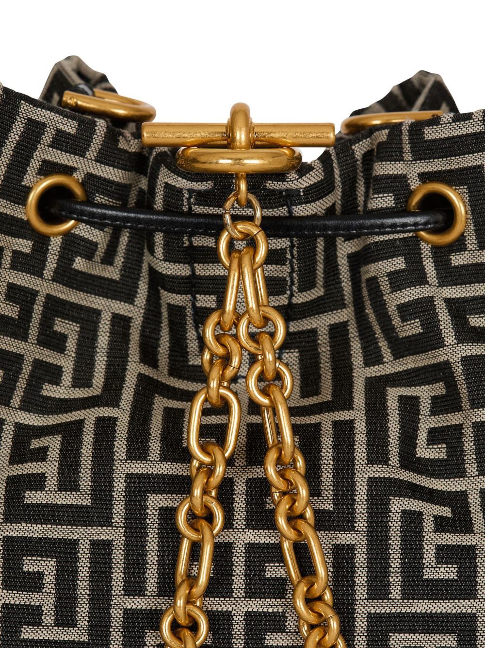 Balmain Pulse Monogram Jacquard Backpack