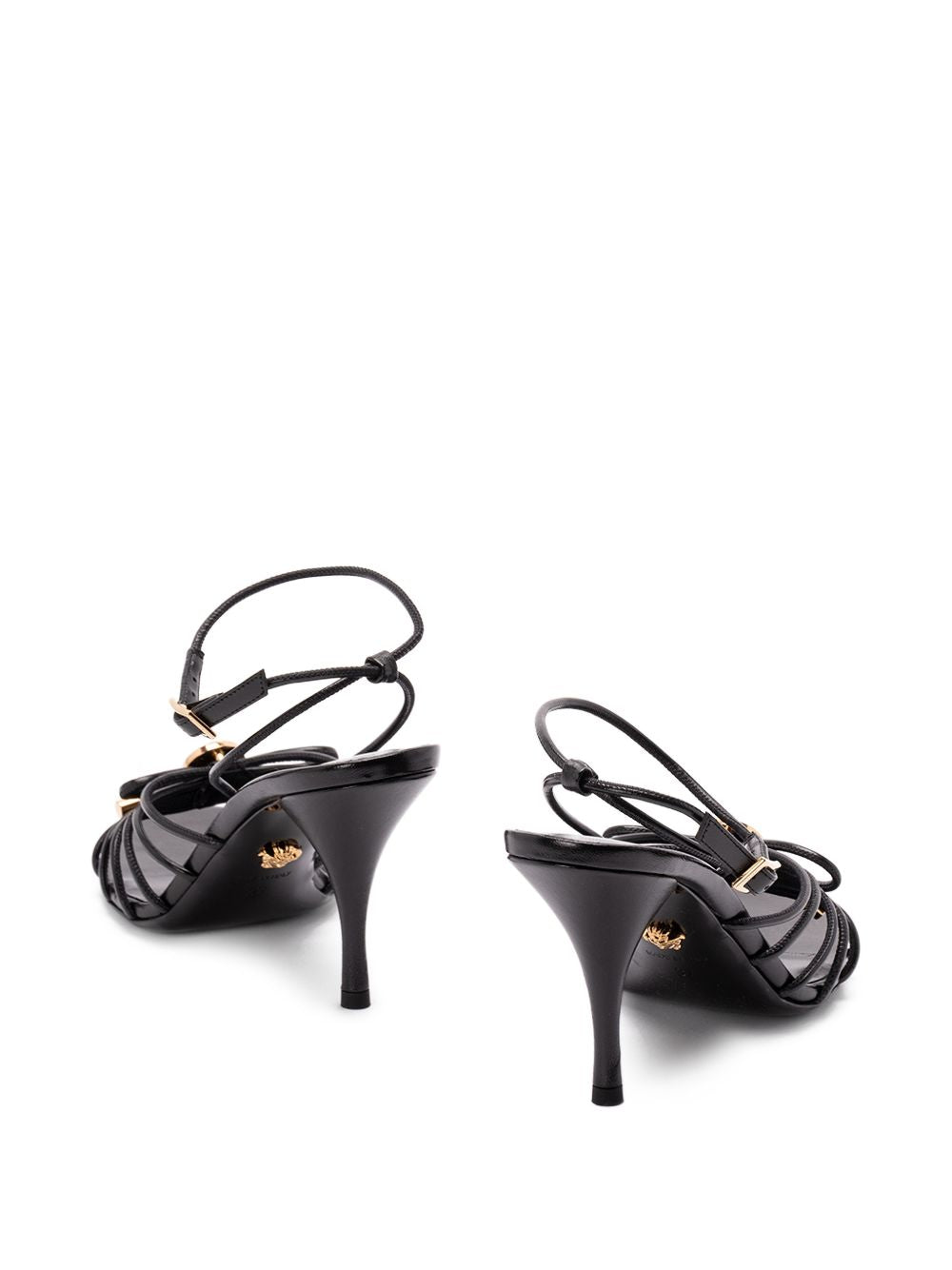 Versace Opera Bow Nappa Sandals
