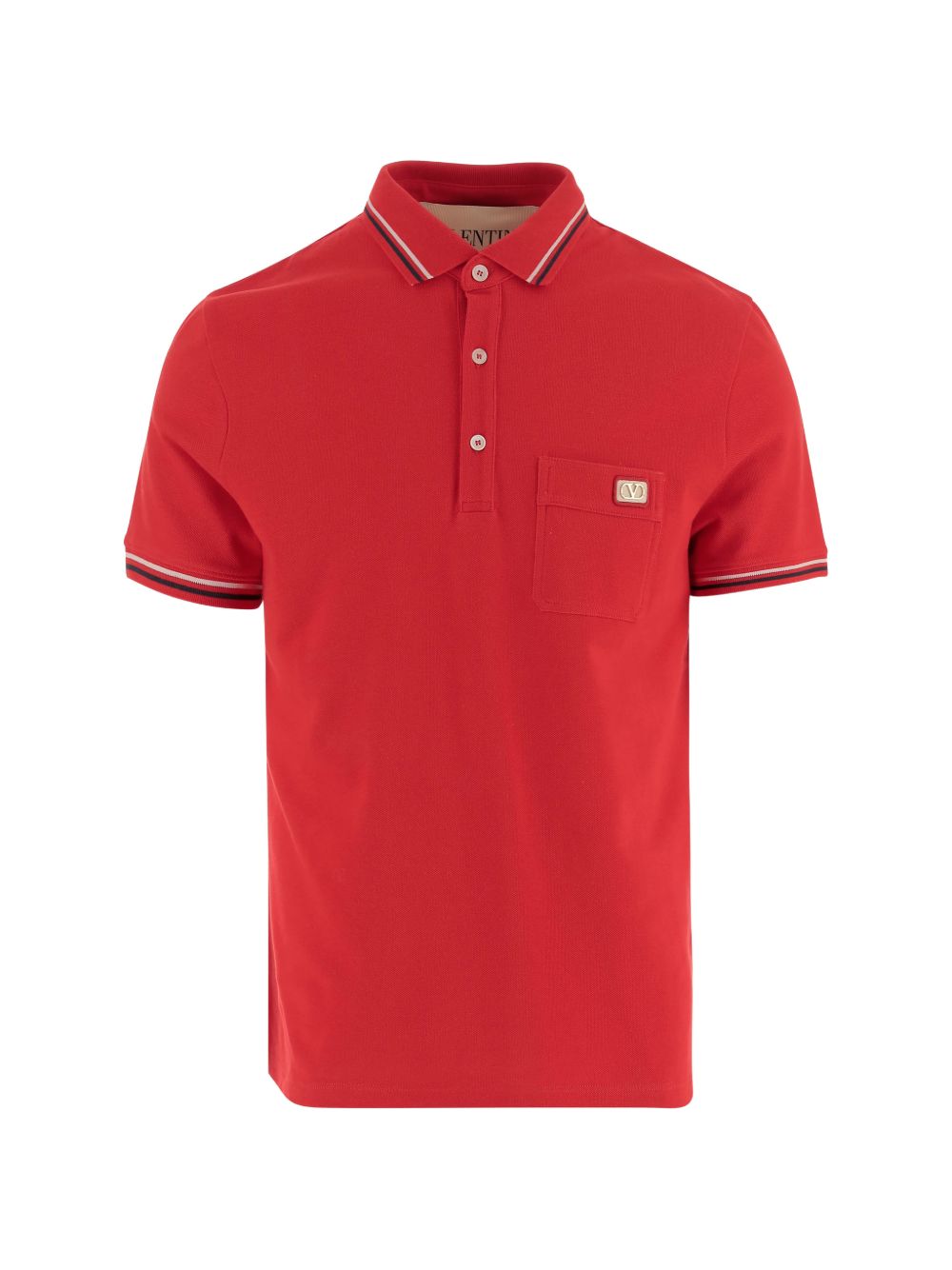 Valentino VLogo Signature piquet cotton polo shirt