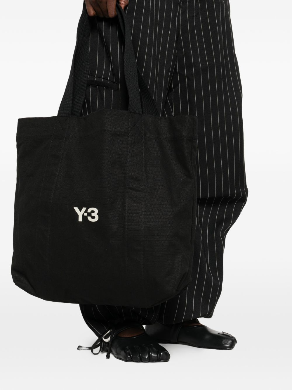 Y-3 Canvas Tote Bag