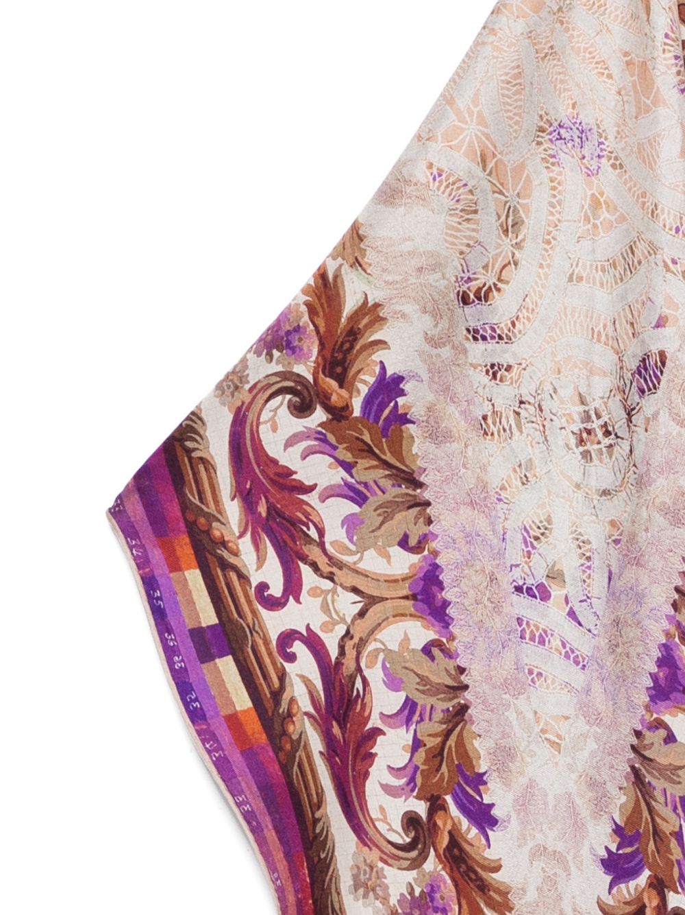 Pierre Louis Mascia Printed silk scarf