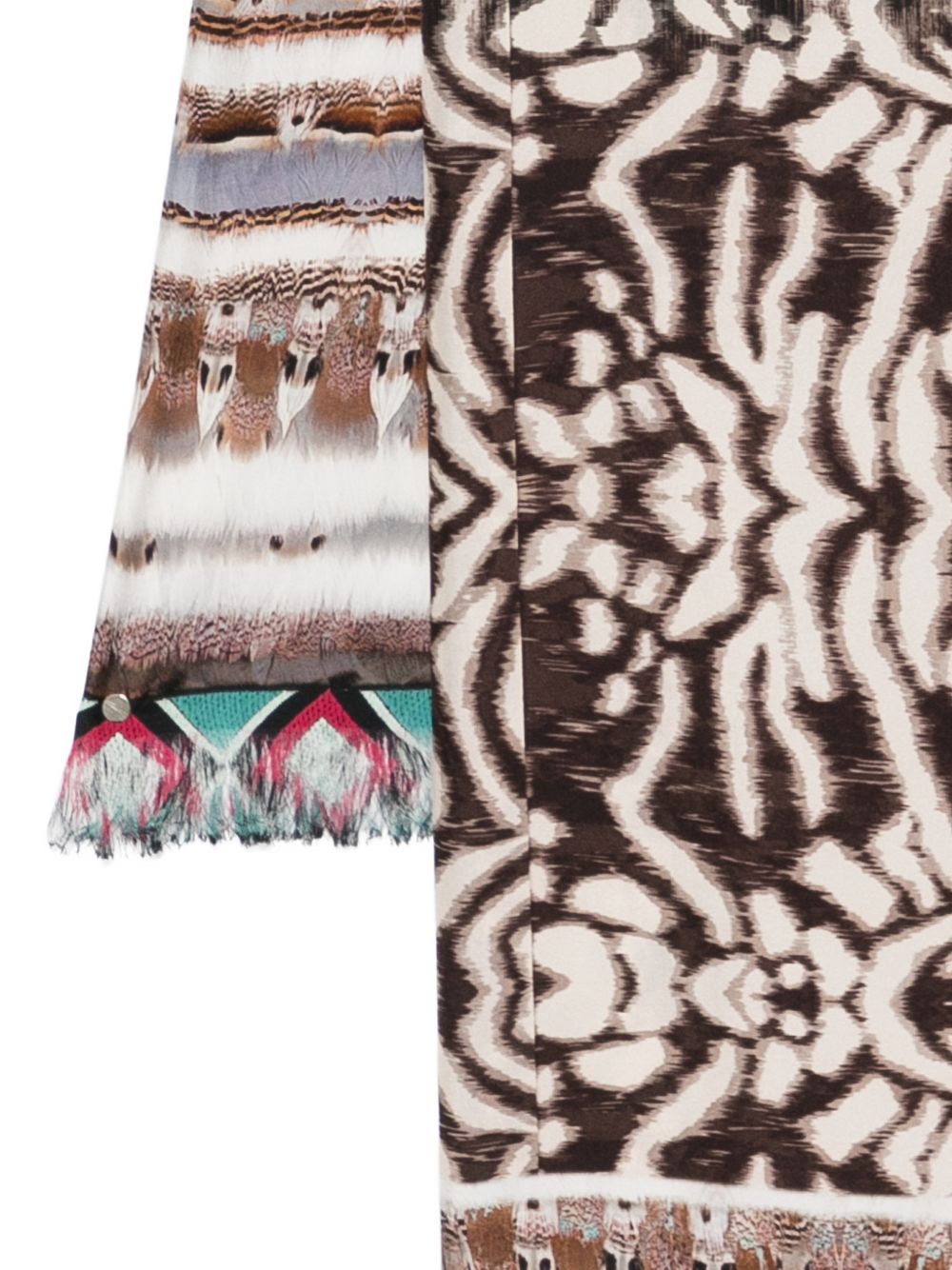 Pierre Louis Mascia Printed silk stole