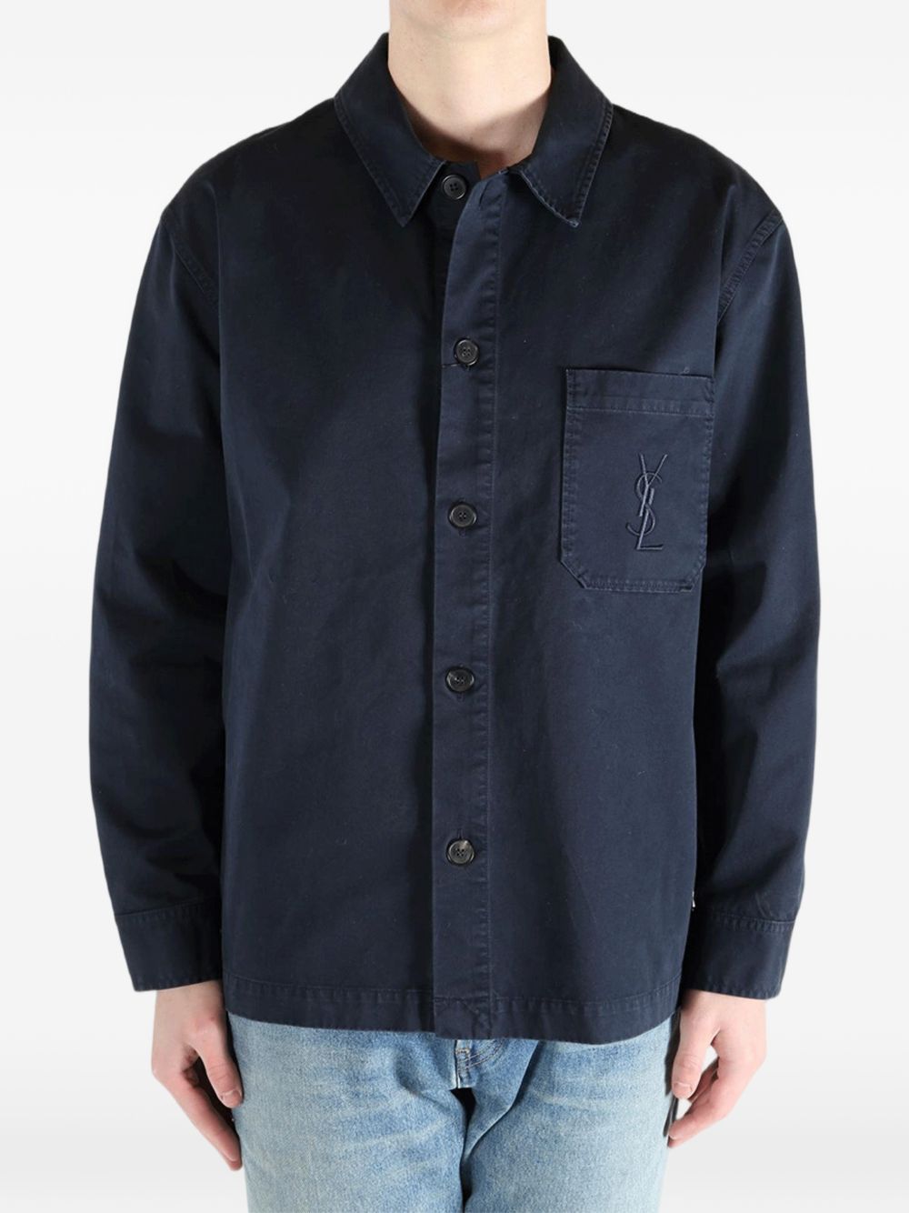 Saint Laurent Cotton overshirt