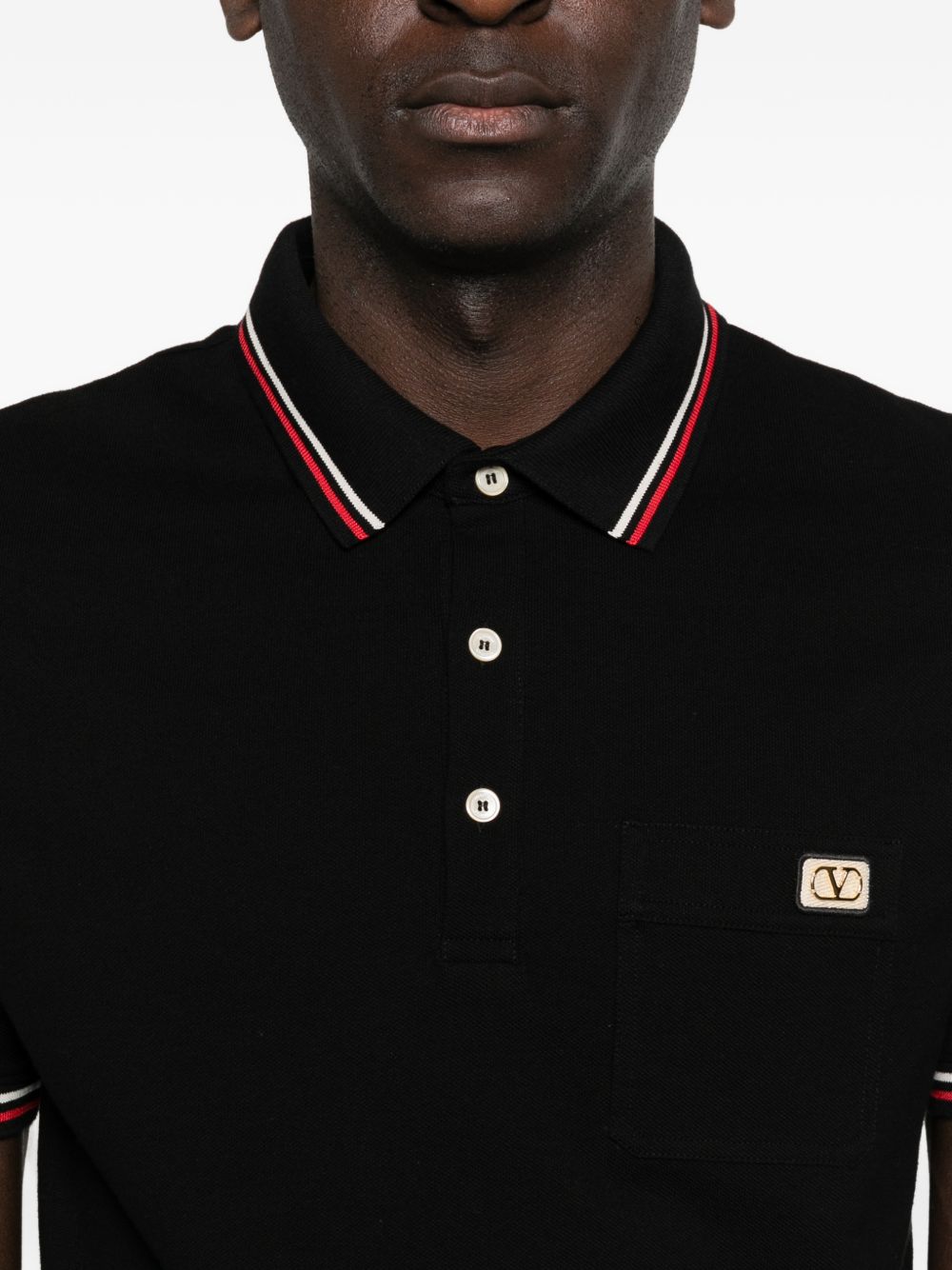 Valentino T-shirts and Polos Black