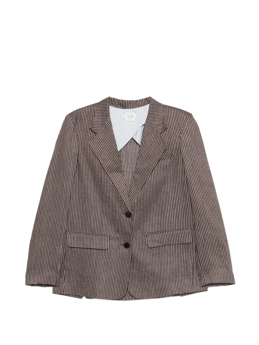 Alysi Single-breasted blazer jacket
