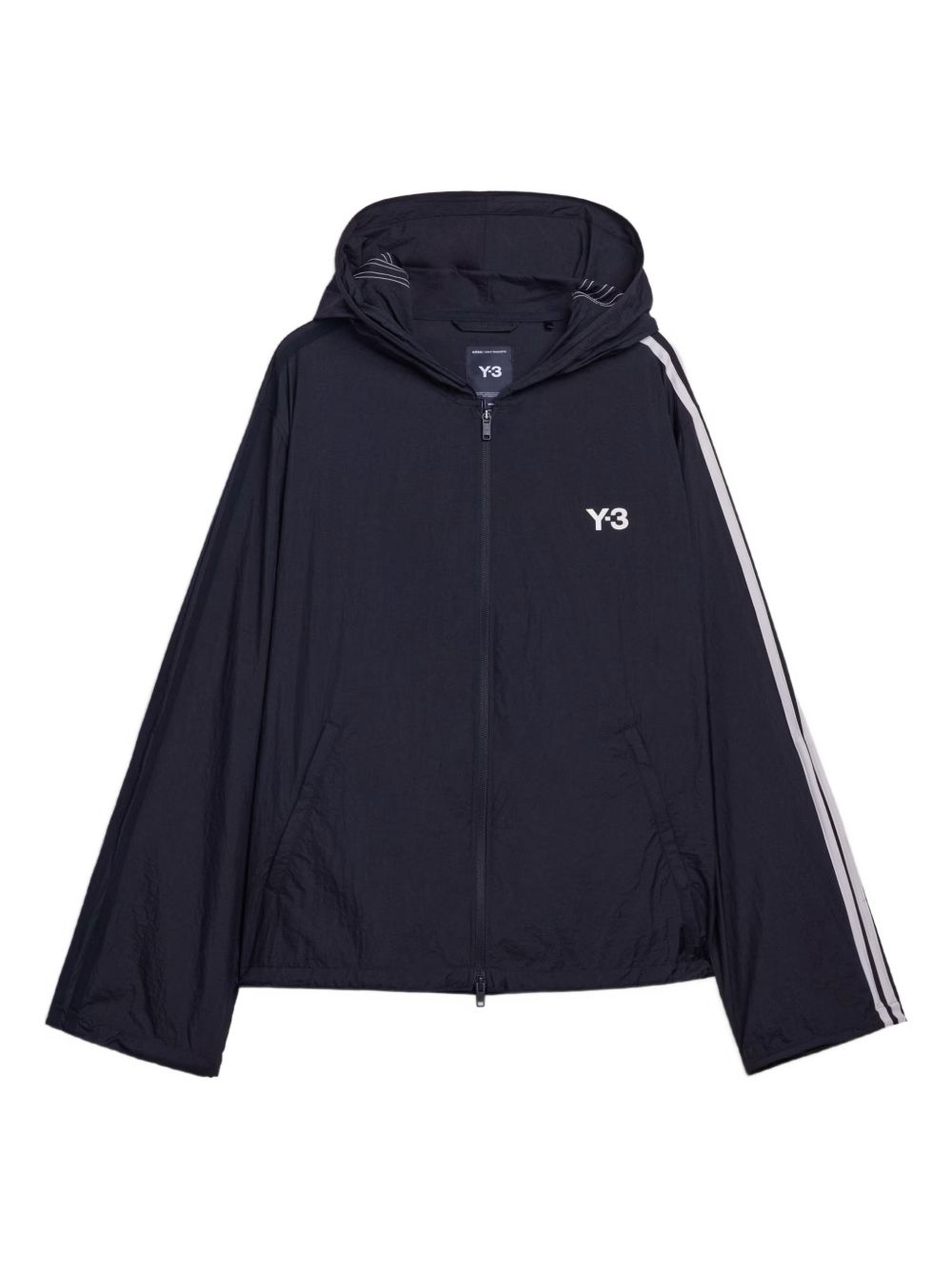 Y-3 Logo zipped hoodie