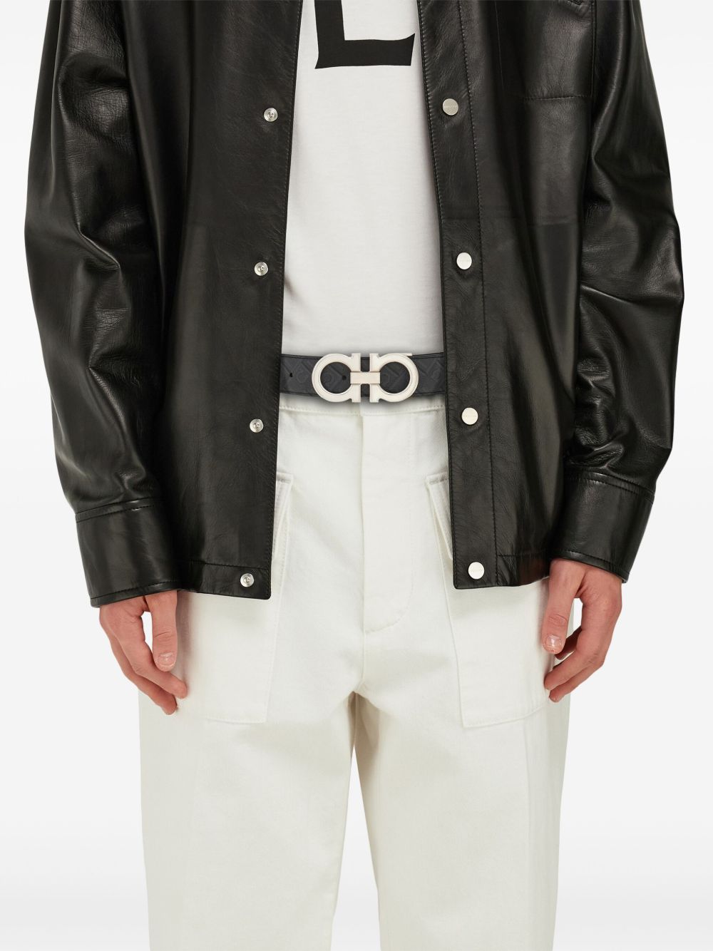 Ferragamo Belts Grey