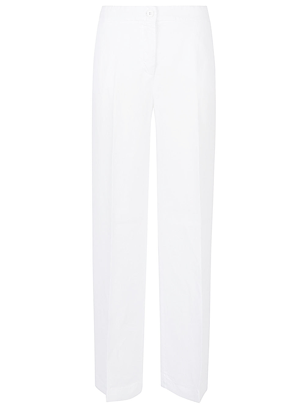 Via Masini 80 Linen wide-leg trousers
