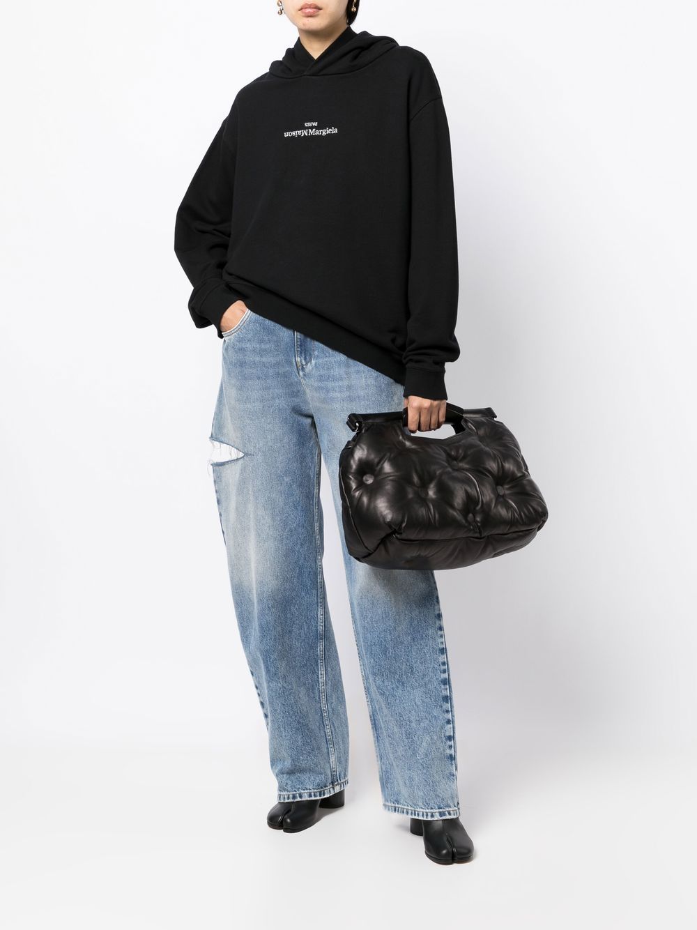 Maison Margiela Logo cotton hoodie