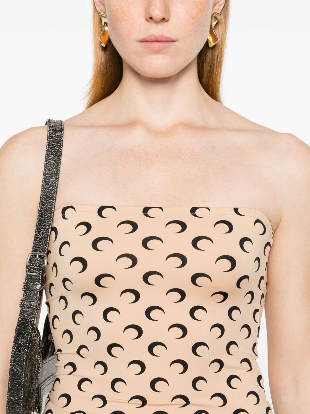Marine Serre Moon bustier top