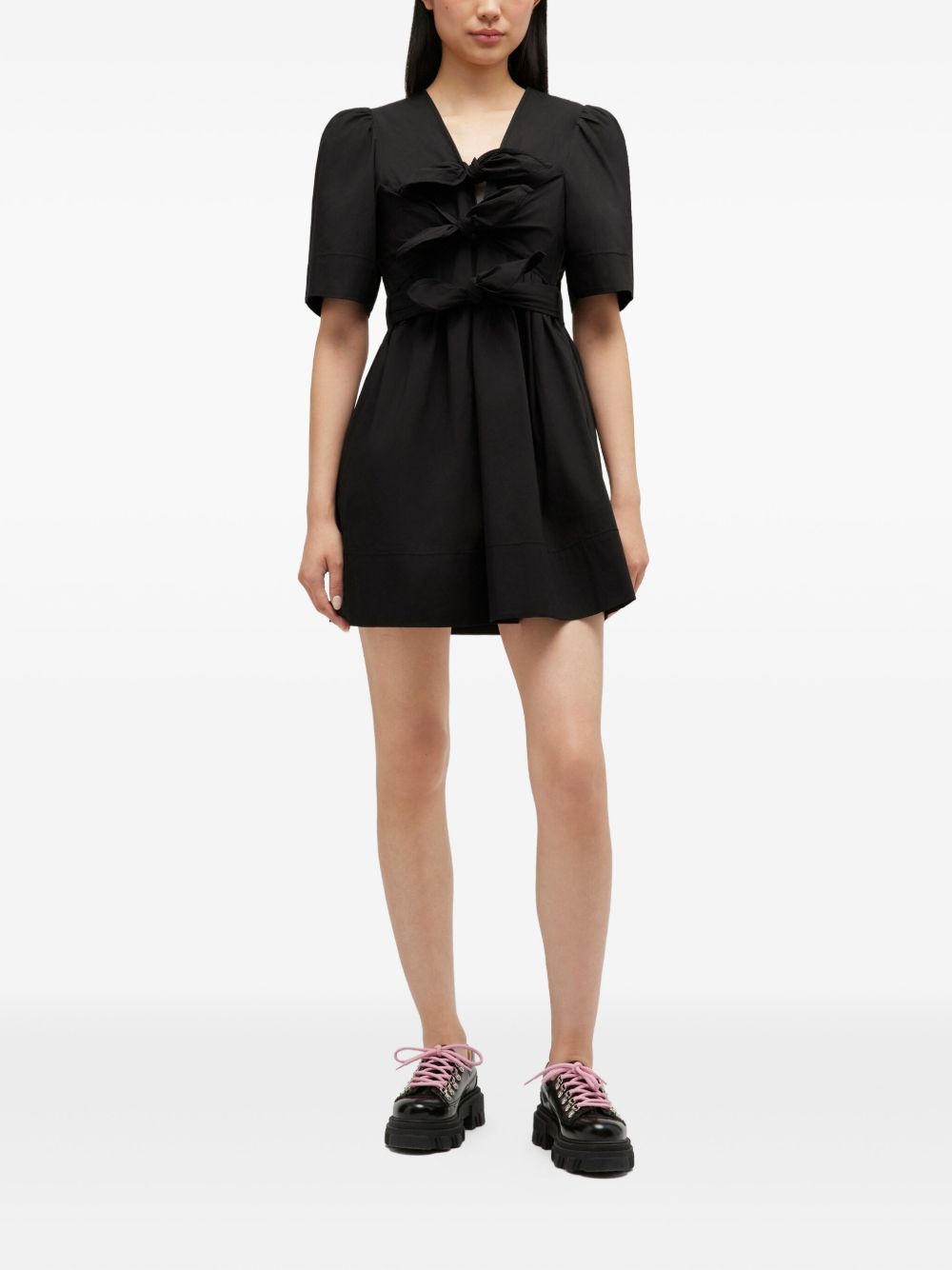 Ganni Organic cotton mini dress