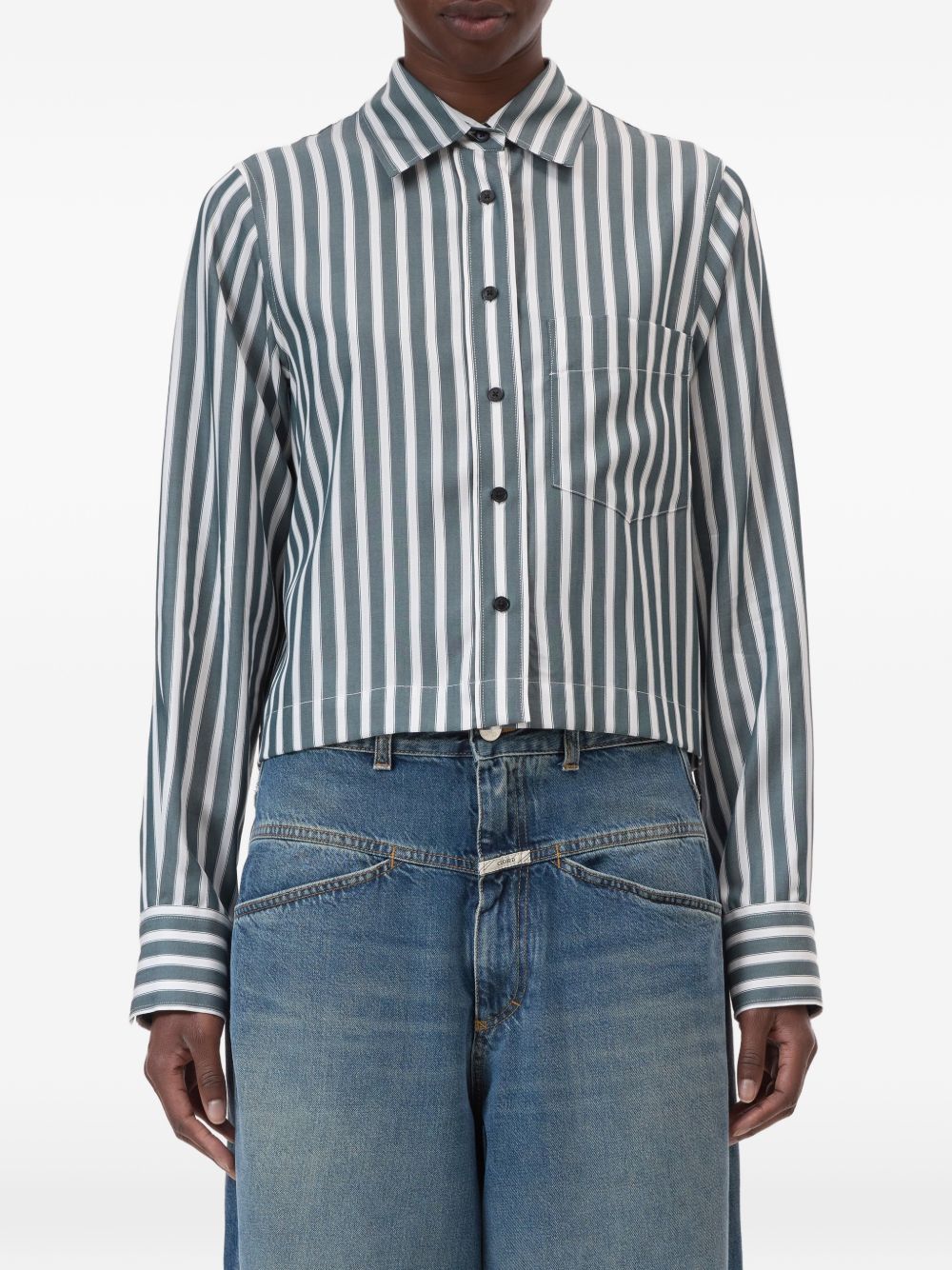 Closed Cropped shirt