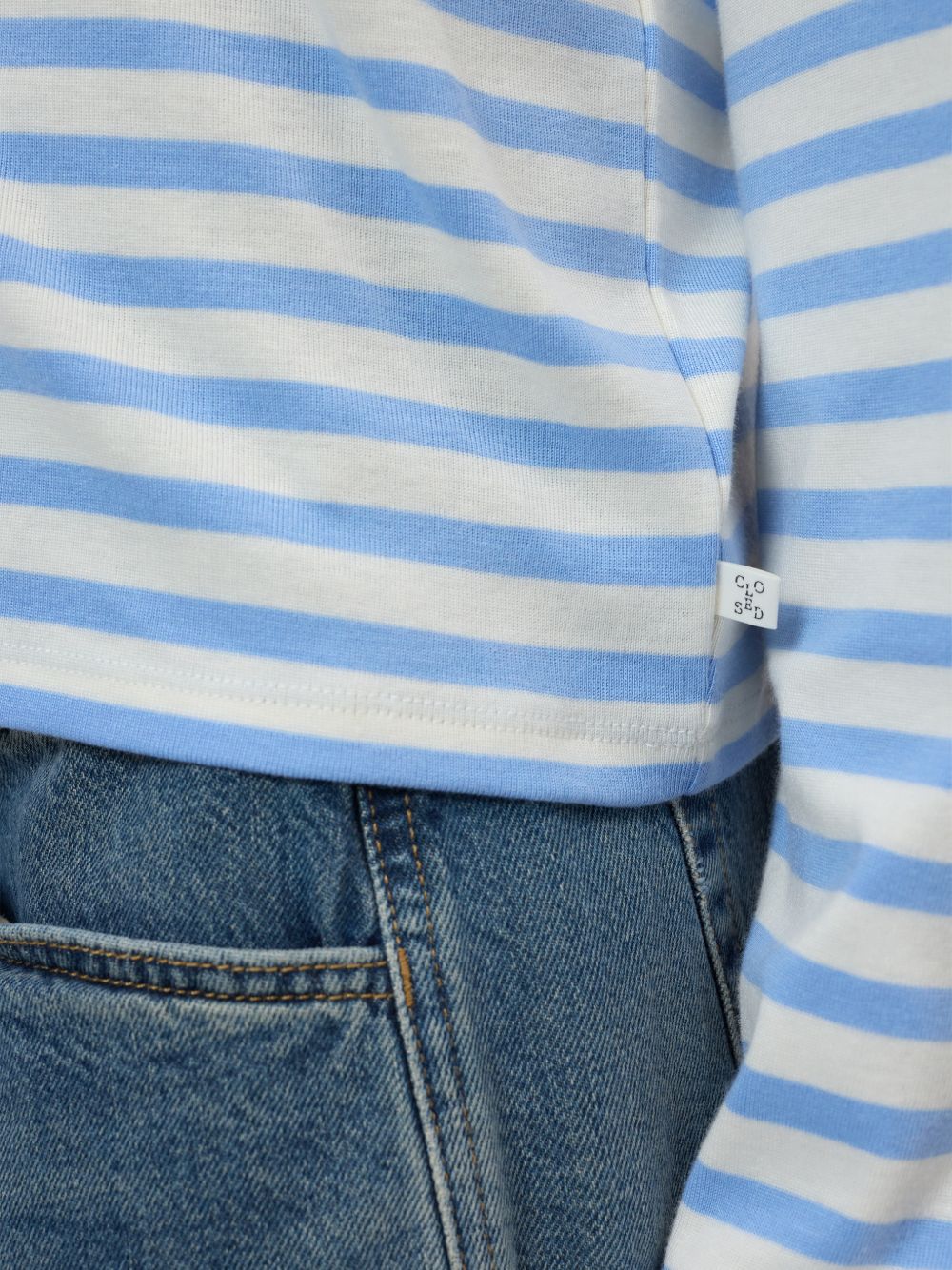 Closed T-shirts and Polos Clear Blue
