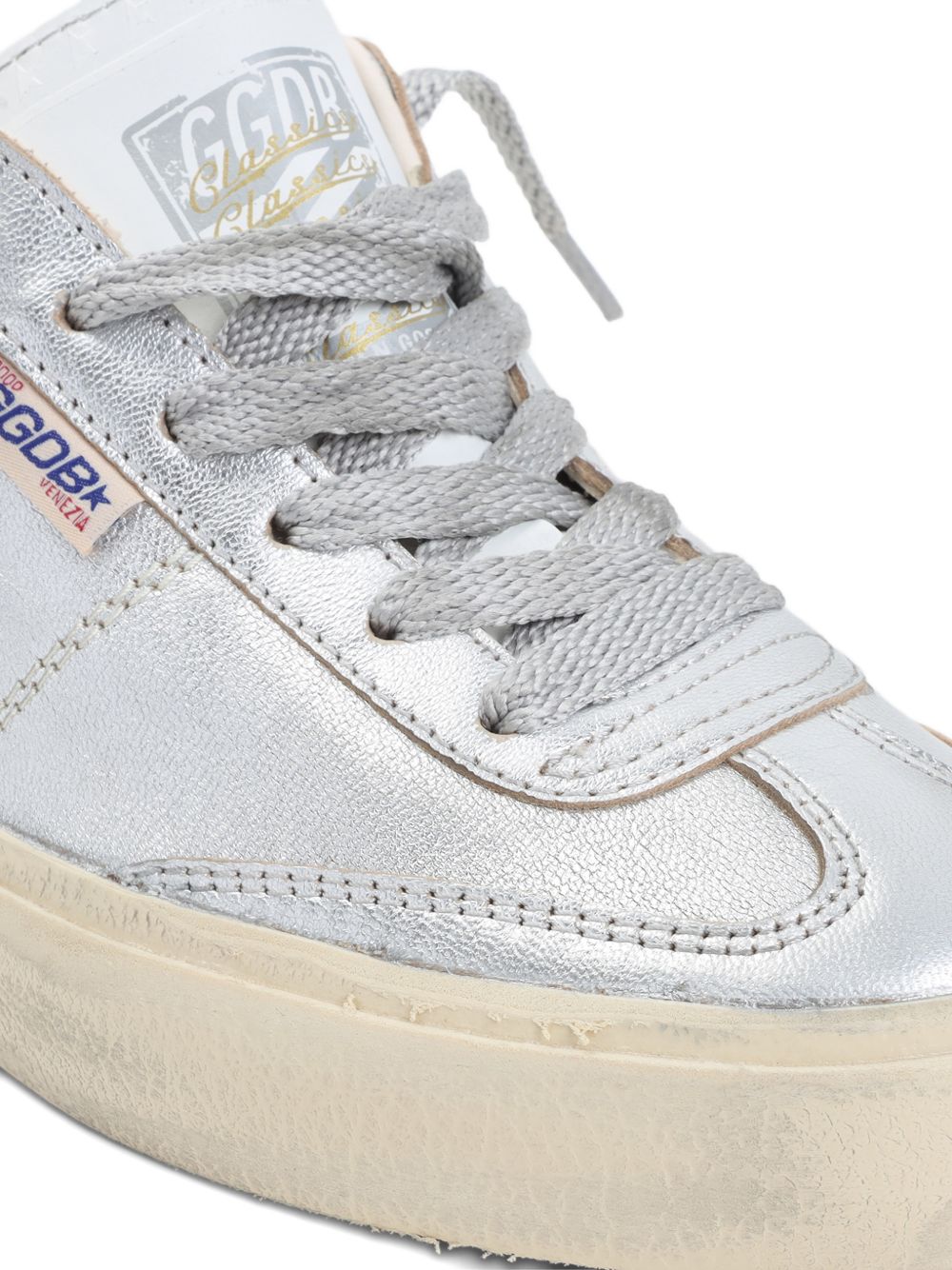 Golden Goose Sneakers Silver