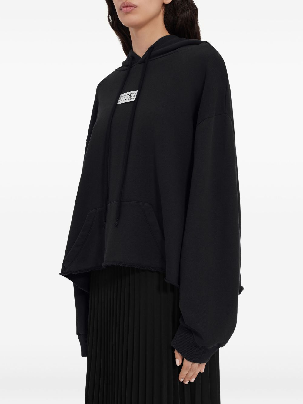 MM6 Maison Margiela Logo cotton hoodie