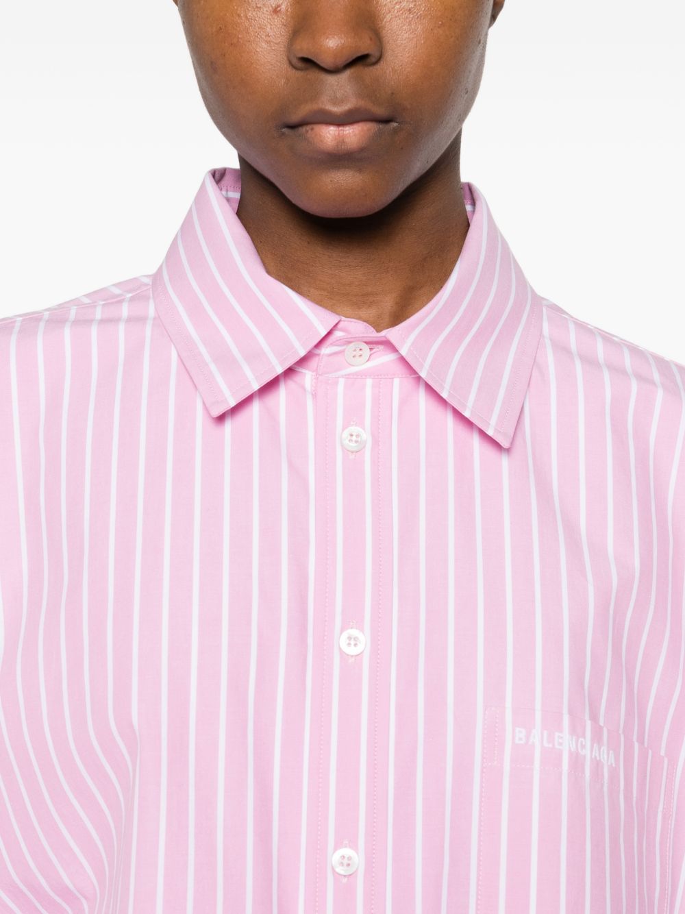 Balenciaga Striped pattern shirt