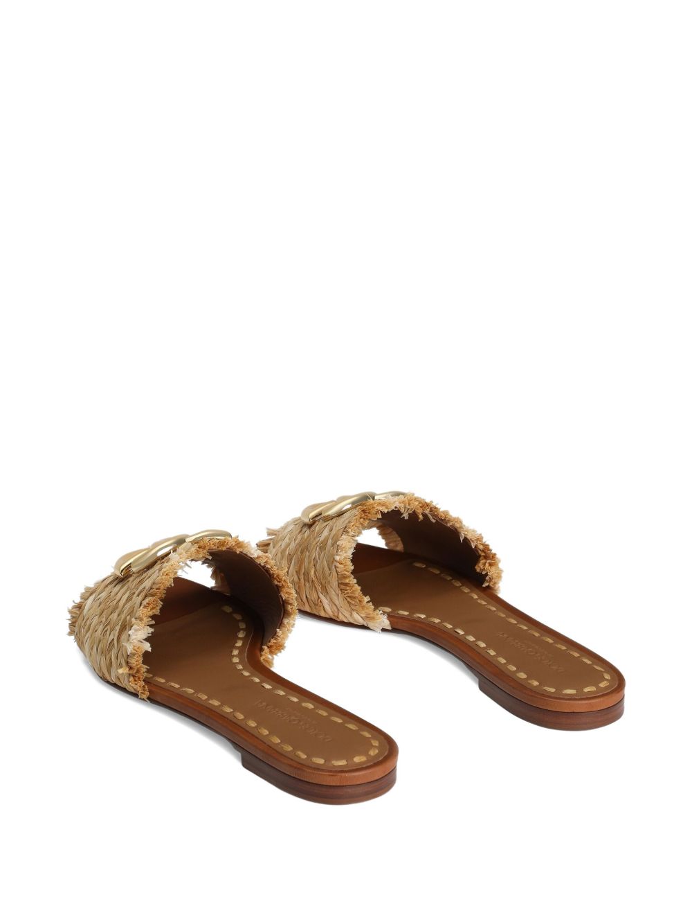 Dolce & Gabbana Raffia Braid Slipper