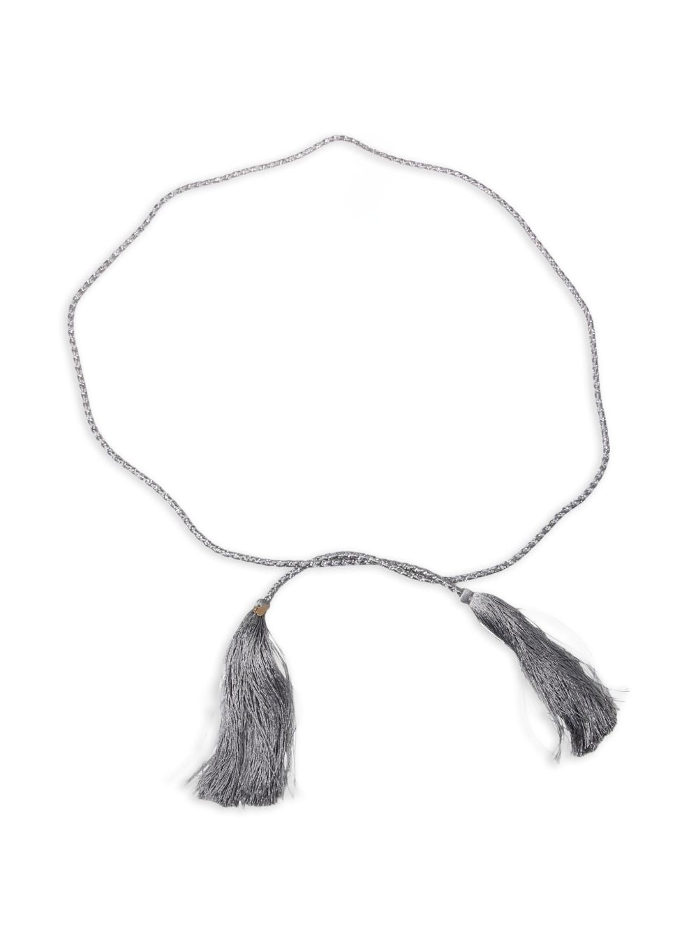 Forte Forte Crystals and tassels belt