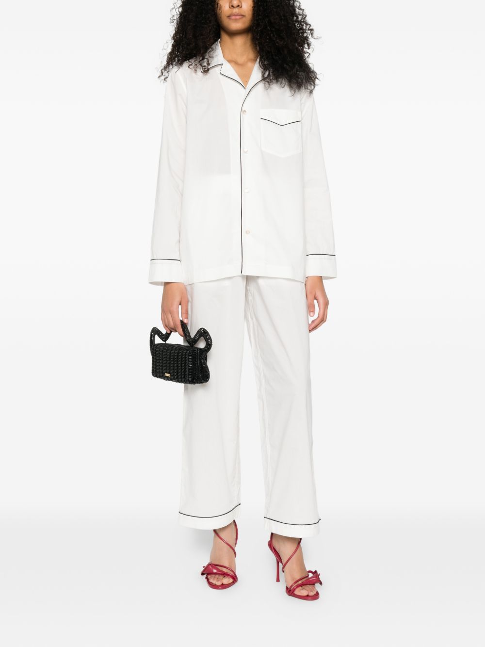 Forte Forte Cotton pajama shirt
