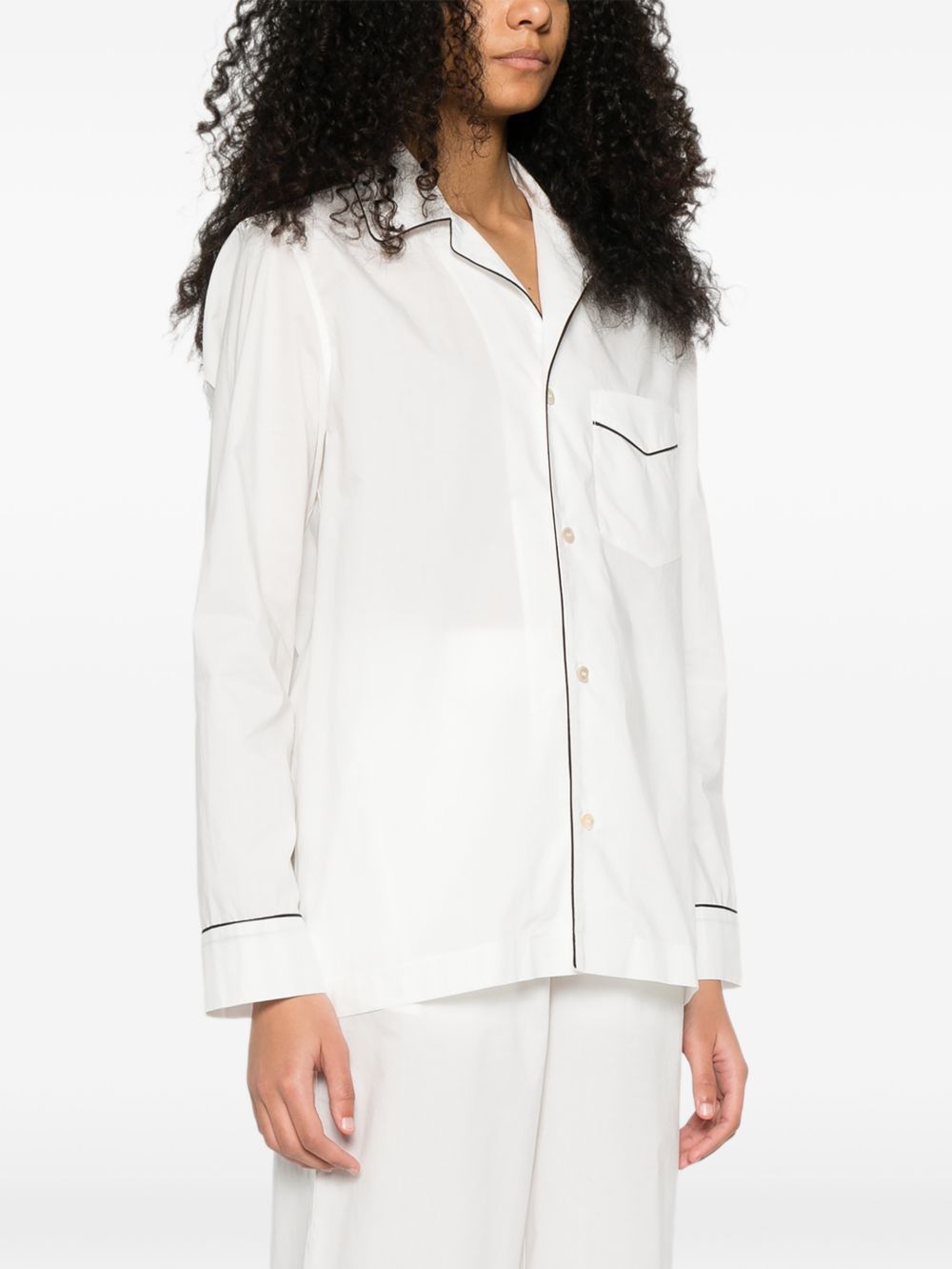 Forte Forte Cotton pajama shirt