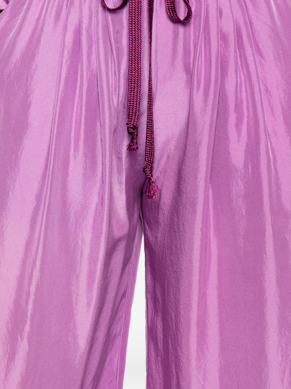 Forte Forte Silk drawstring trousers