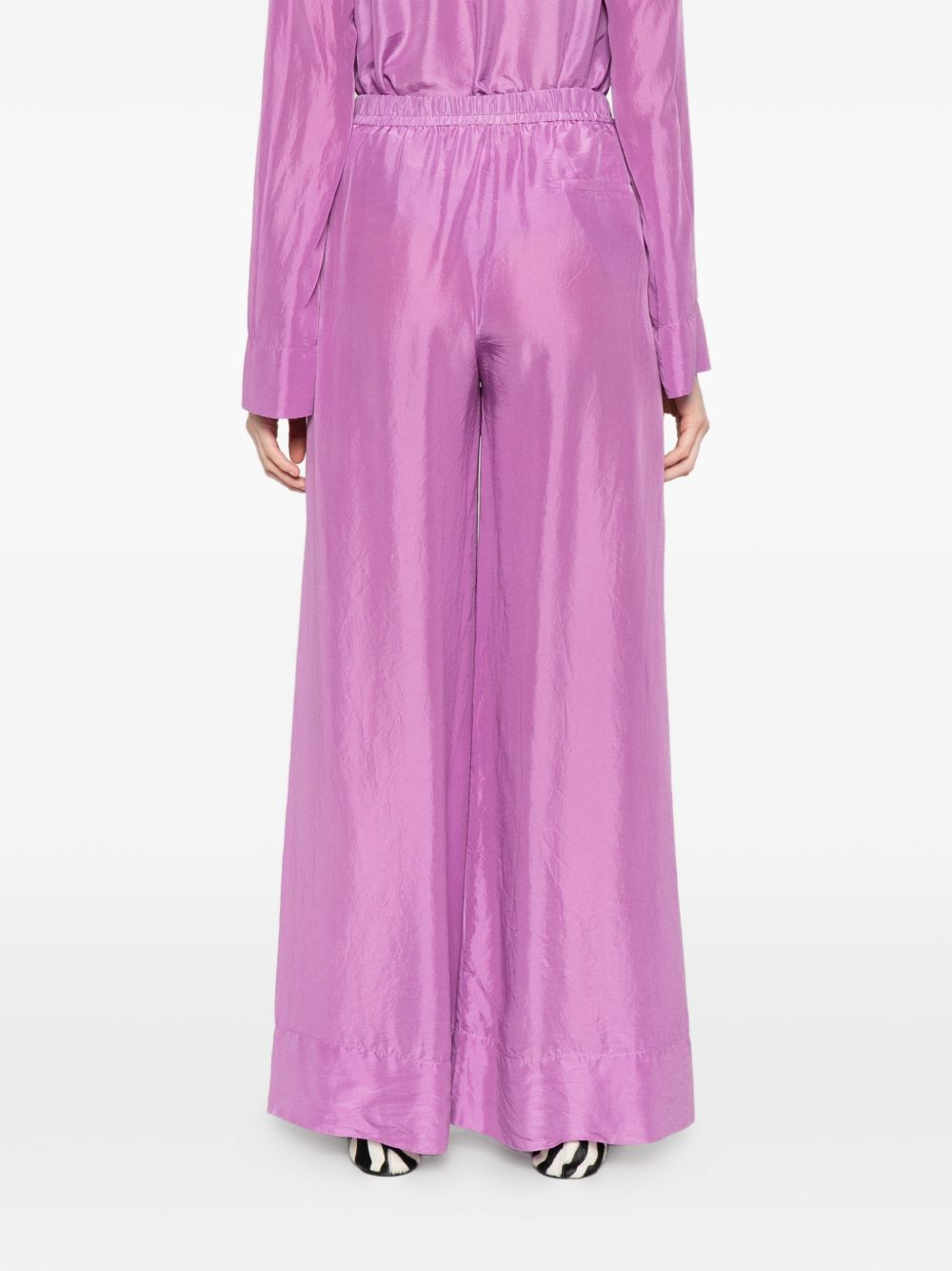 Forte Forte Silk drawstring trousers