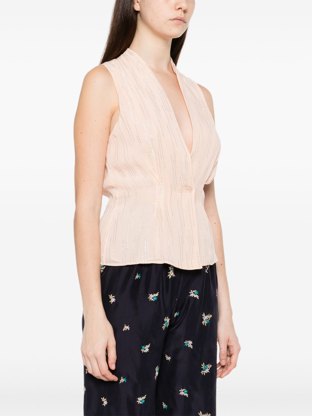 Forte Forte V-necked vest