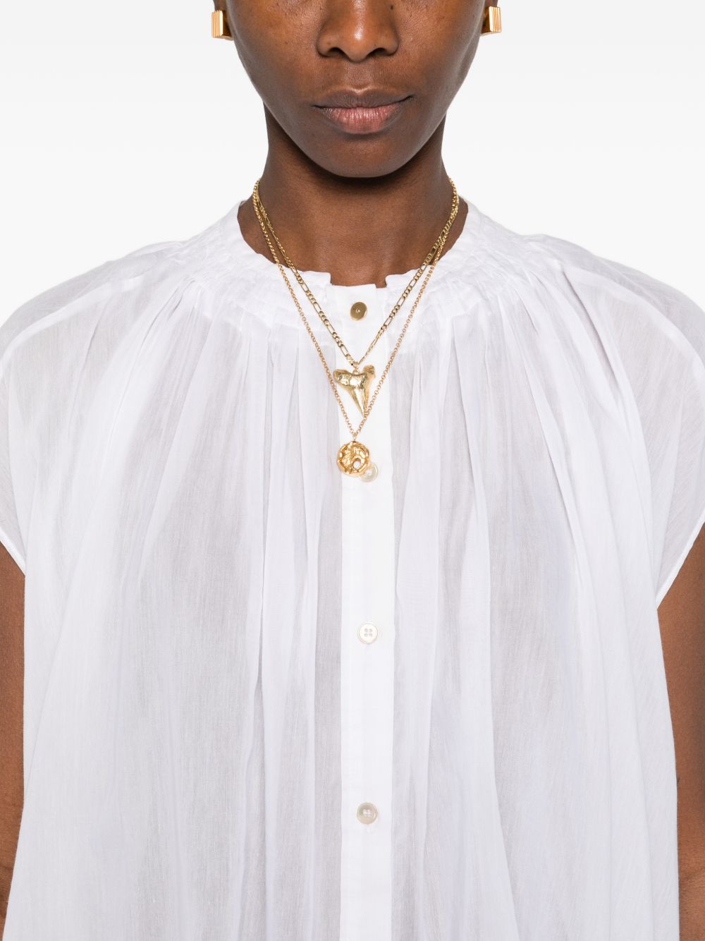 Forte Forte Voile cotton and silk shirt