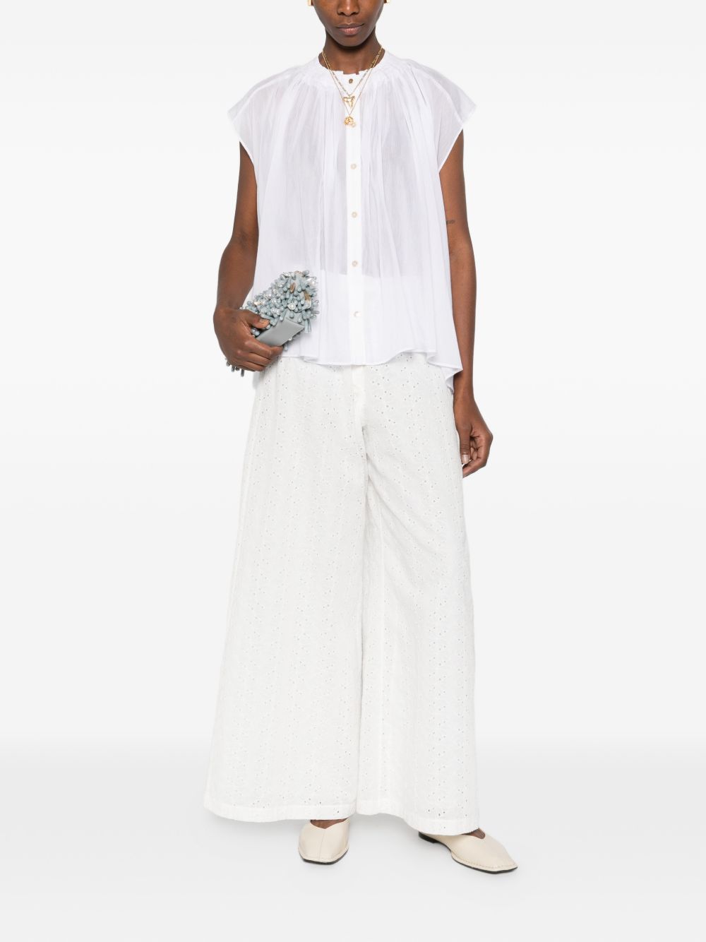 Forte Forte Voile cotton and silk shirt