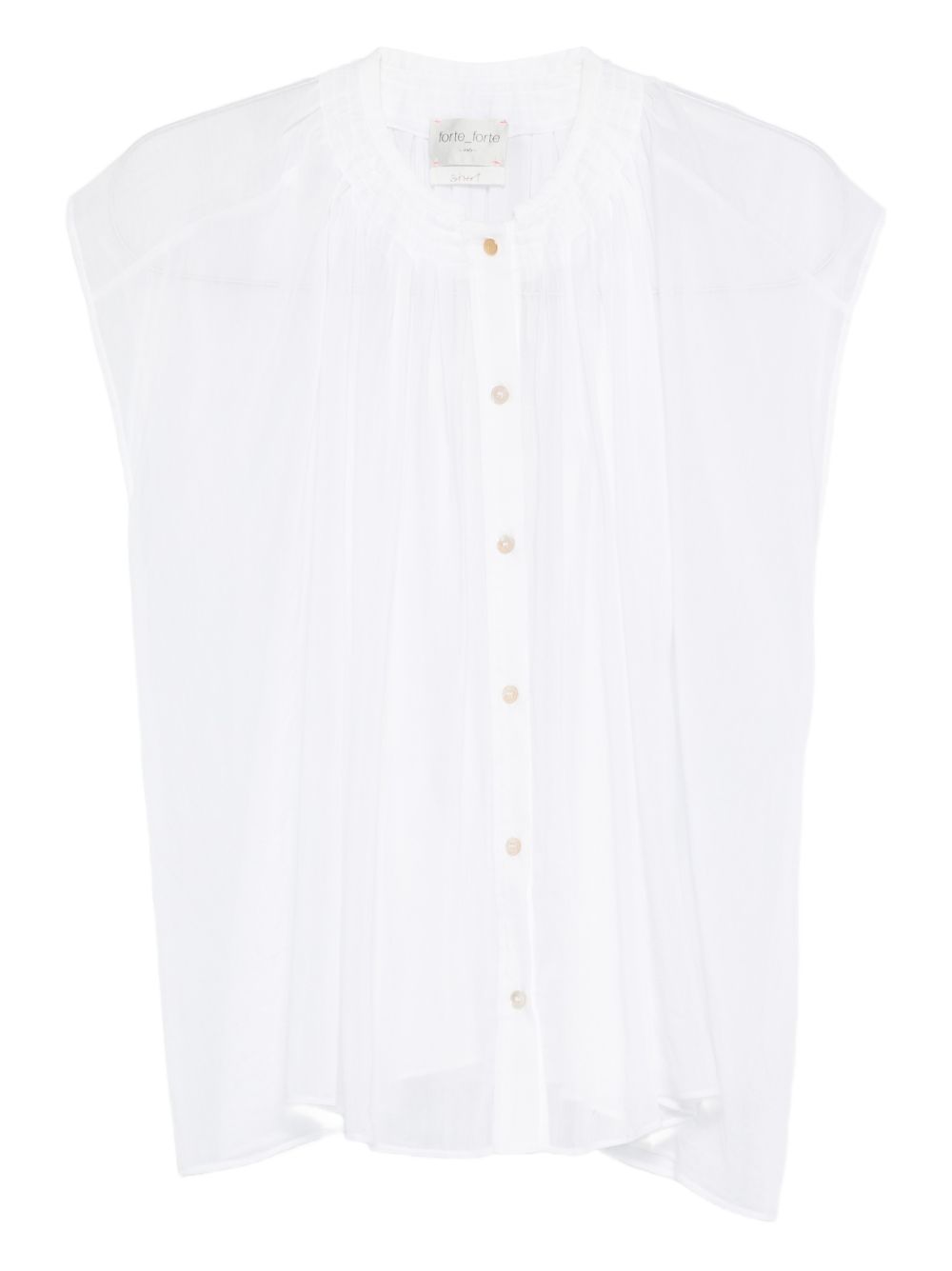 Forte Forte Voile cotton and silk shirt