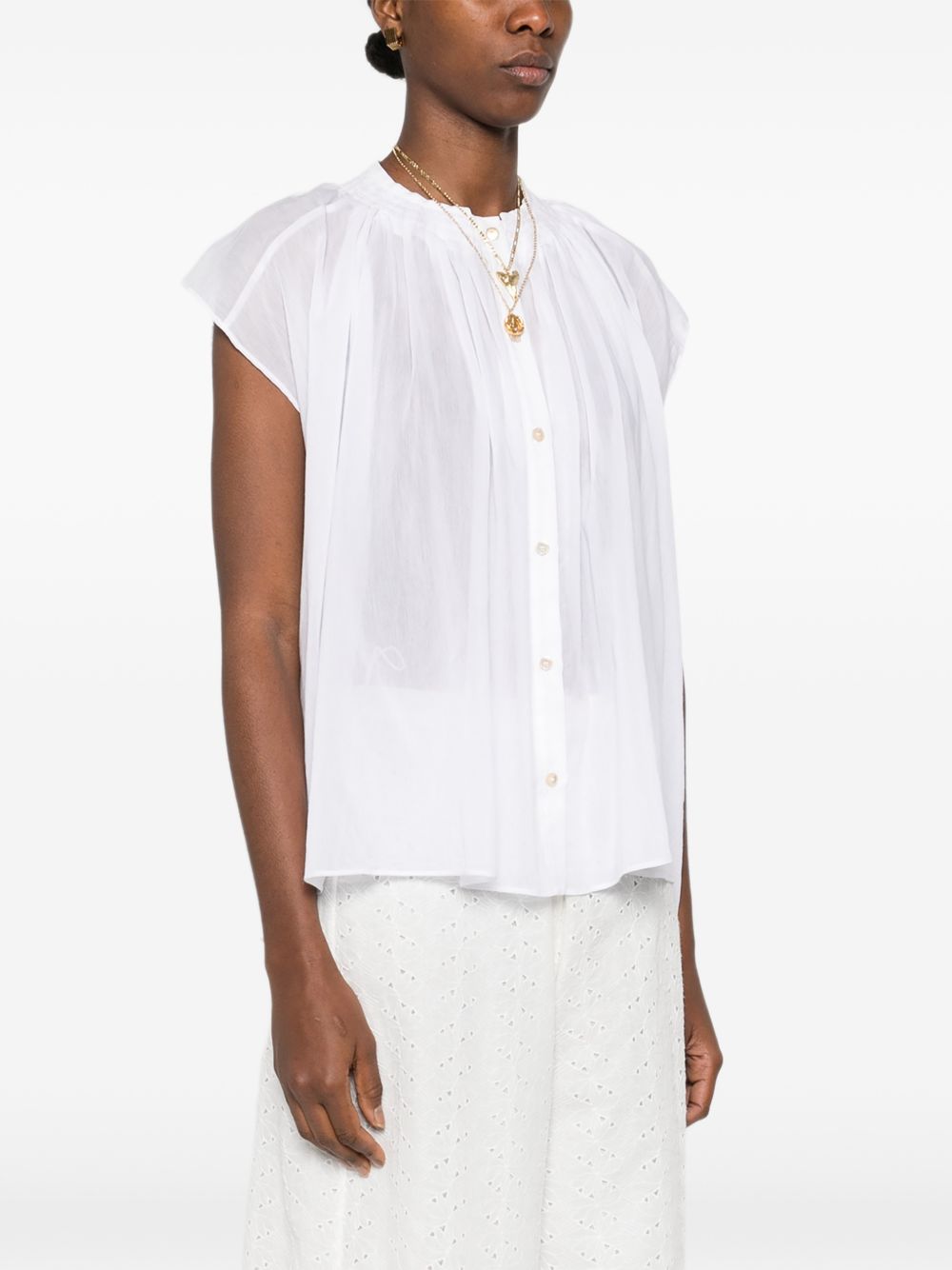 Forte Forte Voile cotton and silk shirt