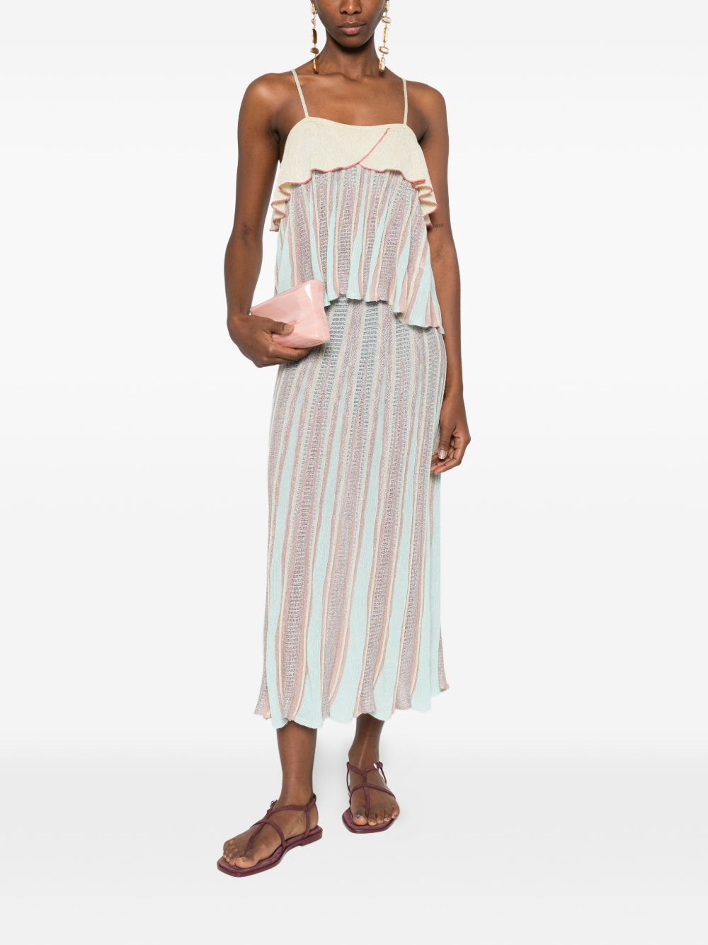 Forte Forte Pleated long skirt