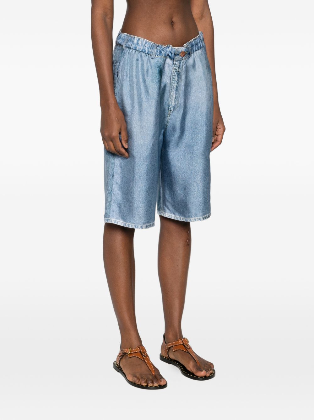 Pierre Louis Mascia Silk shorts