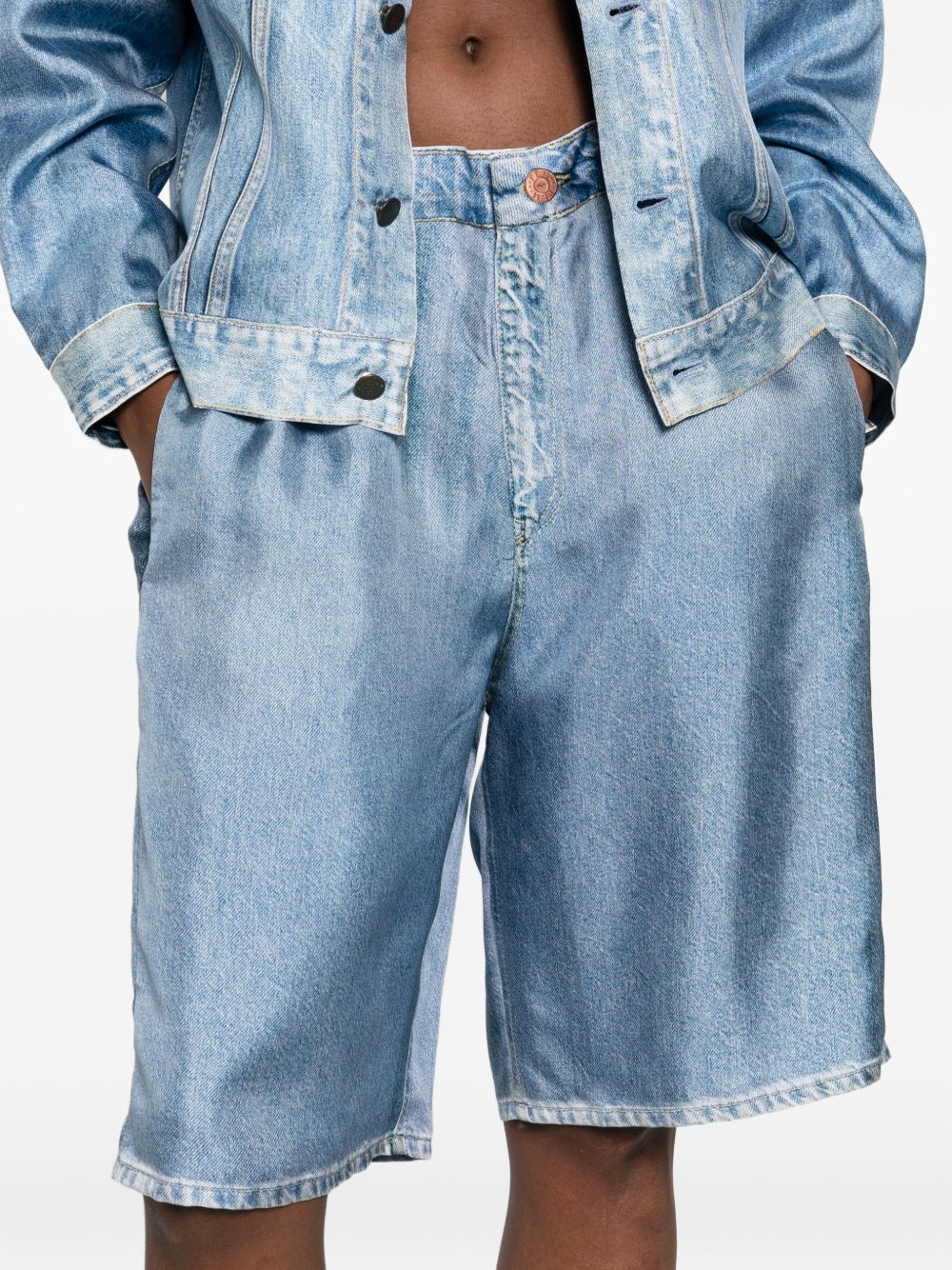 Pierre Louis Mascia Silk shorts