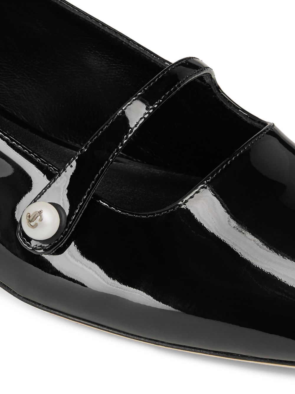 Jimmy Choo Elisa patent leather ballet flats