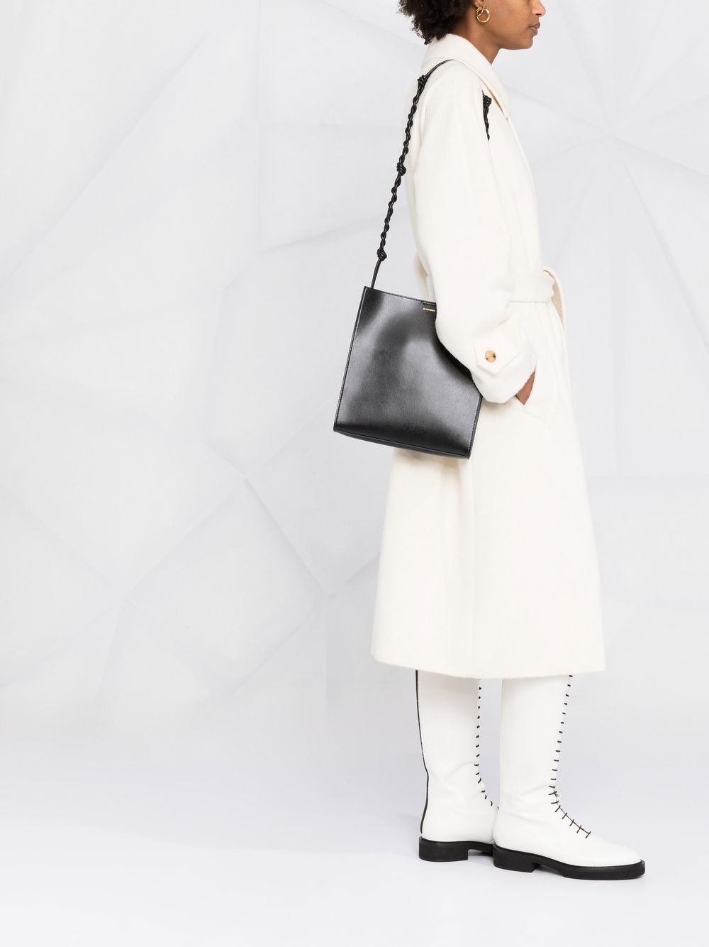 Jil Sander Tangle Media Shoulder Bag