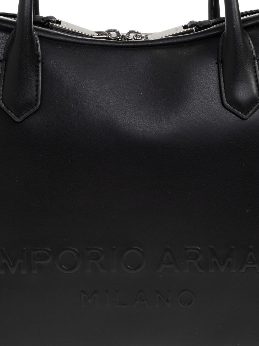 Emporio Armani Eagle Club Capsule Collection Soft Leather Shoulder Bag