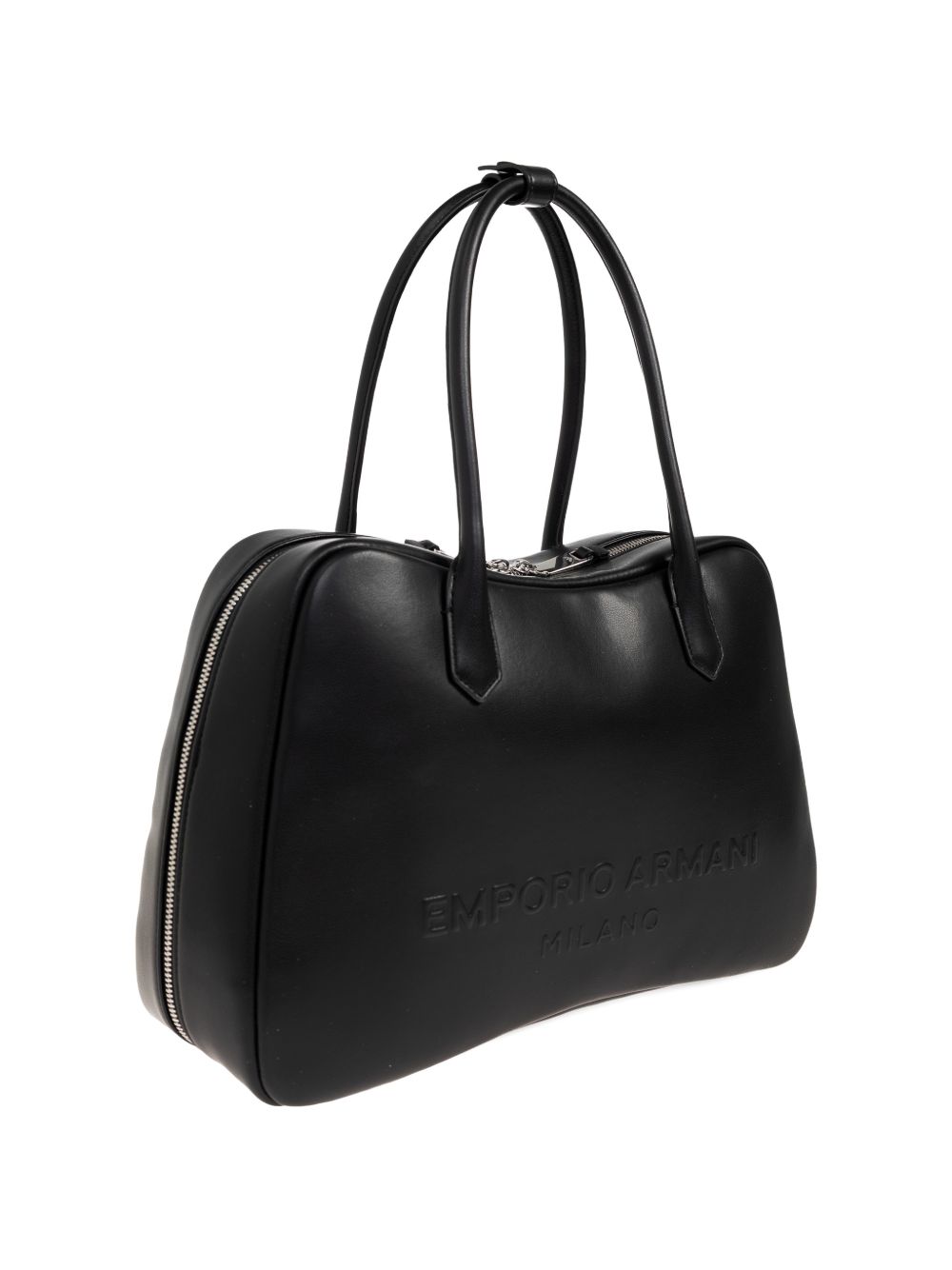 Emporio Armani Eagle Club Capsule Collection Soft Leather Shoulder Bag