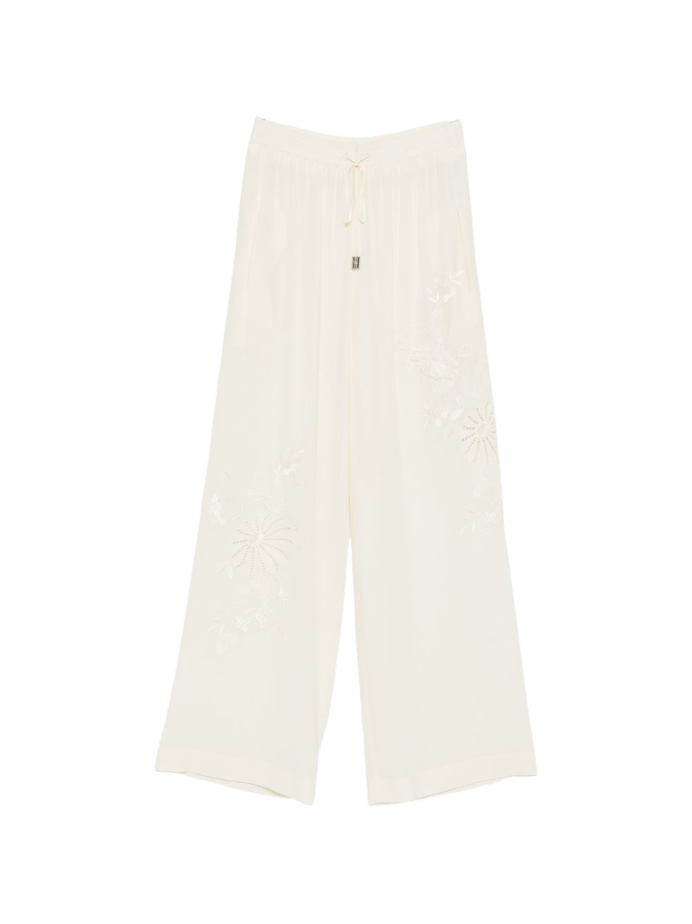 Ermanno Scervino Silk pajama trousers
