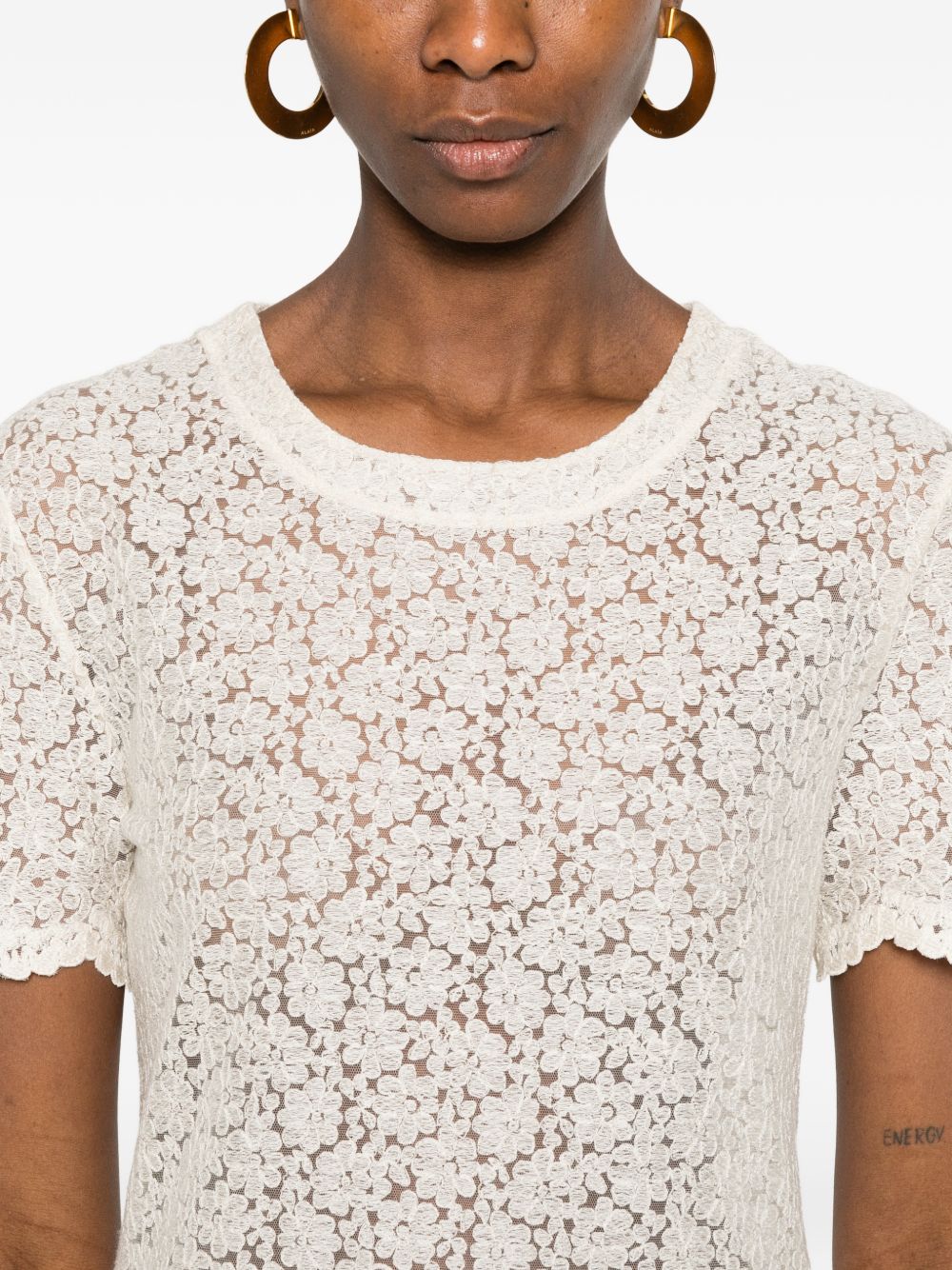 Ermanno Scervino Embroidered t-shirt