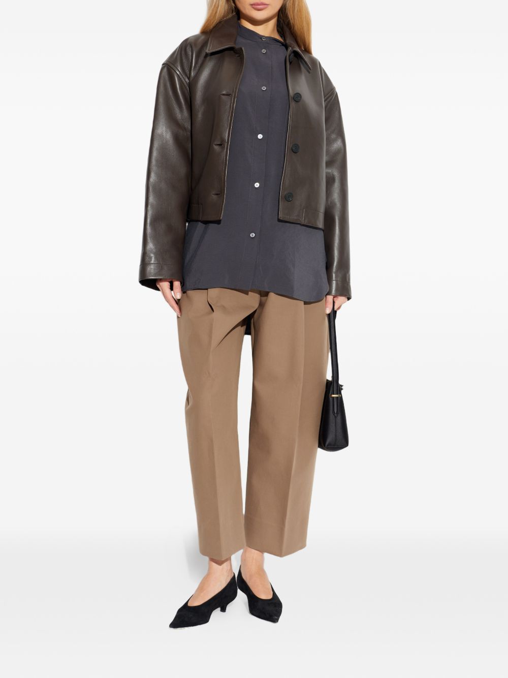 Studio Nicholson Pre Hain leather jacket