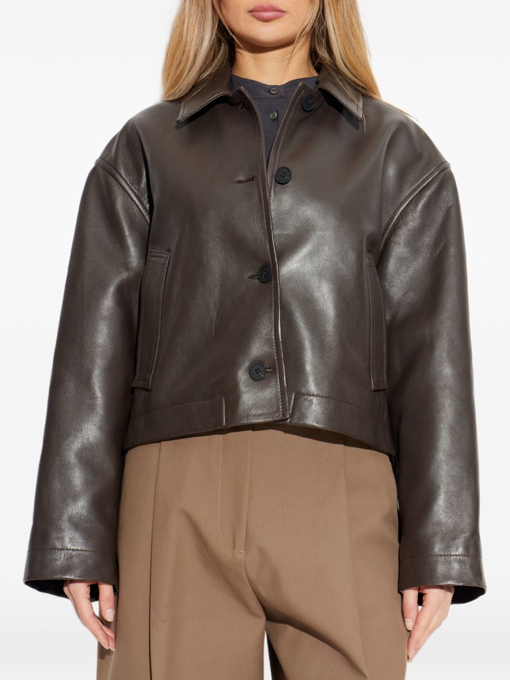 Studio Nicholson Pre Hain leather jacket