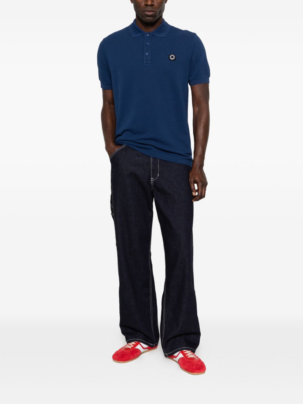 Kenzo Boke Flower cotton polo shirt