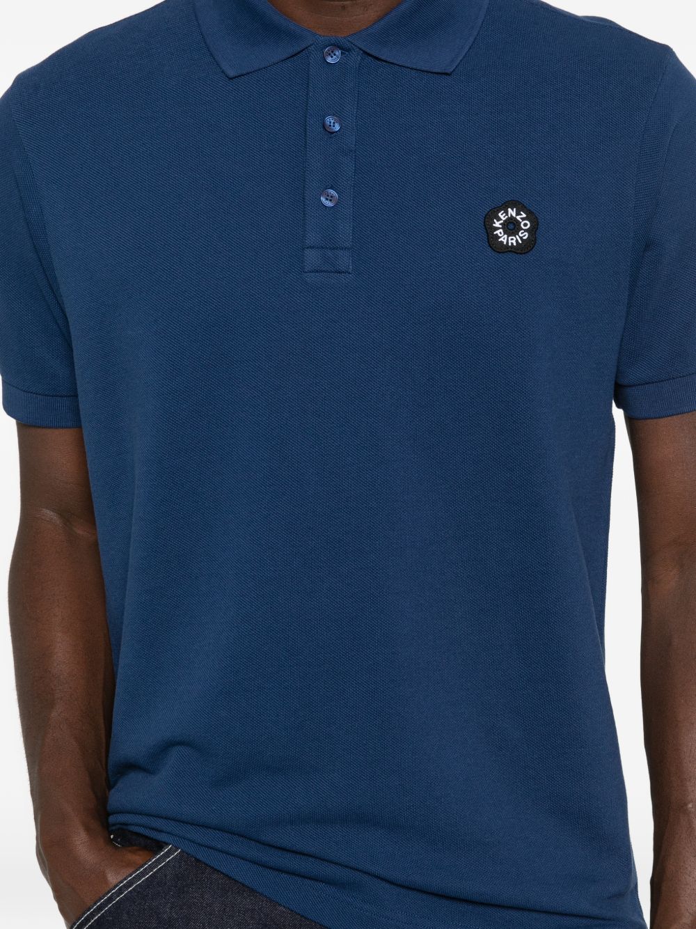 Kenzo Boke Flower cotton polo shirt