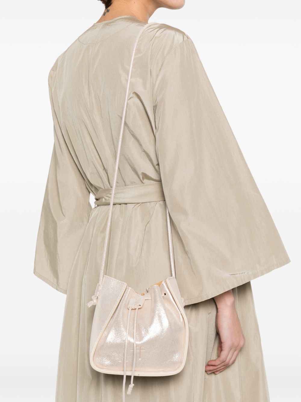 Forte Forte Small Laminated Bucket Bag